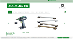 Desktop Screenshot of barastur.es